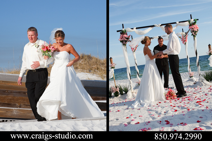 The ceremony was performed by Sugar Beach Weddings The ceremony was performed by Sugar Beach Weddings