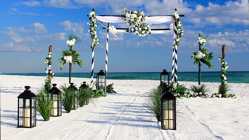 Black Sea Pearl Destin Beach Wedding Packages Destin Fl Beach