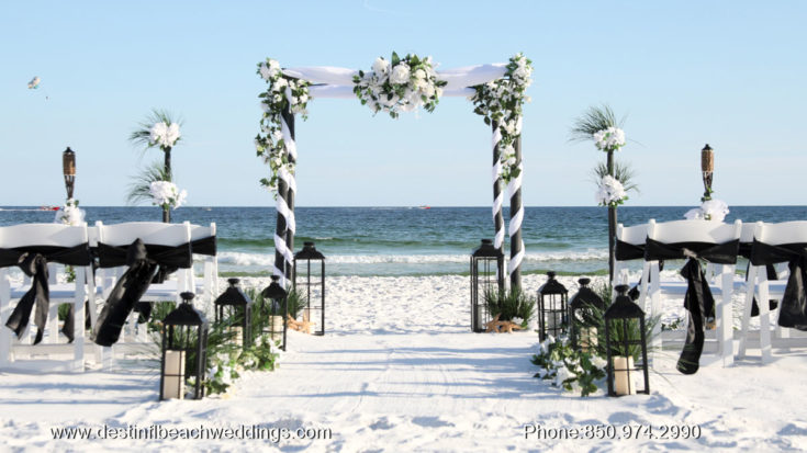 Destin wedding packages black