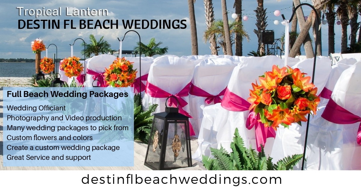 Destin Beach Wedding Packages Banner 6 Destin Fl Beach Weddings