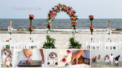 Destin Beach wedding package photos pix 2