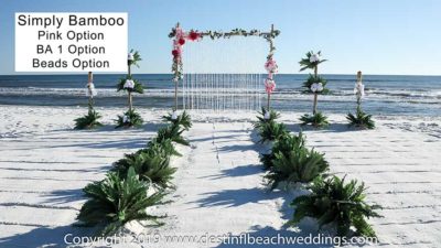 Destin Fl Beach Weddings Background